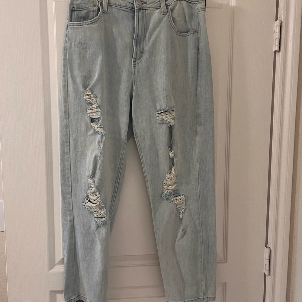 Wild Fable Light Blue Ripped Boyfriend Jeans